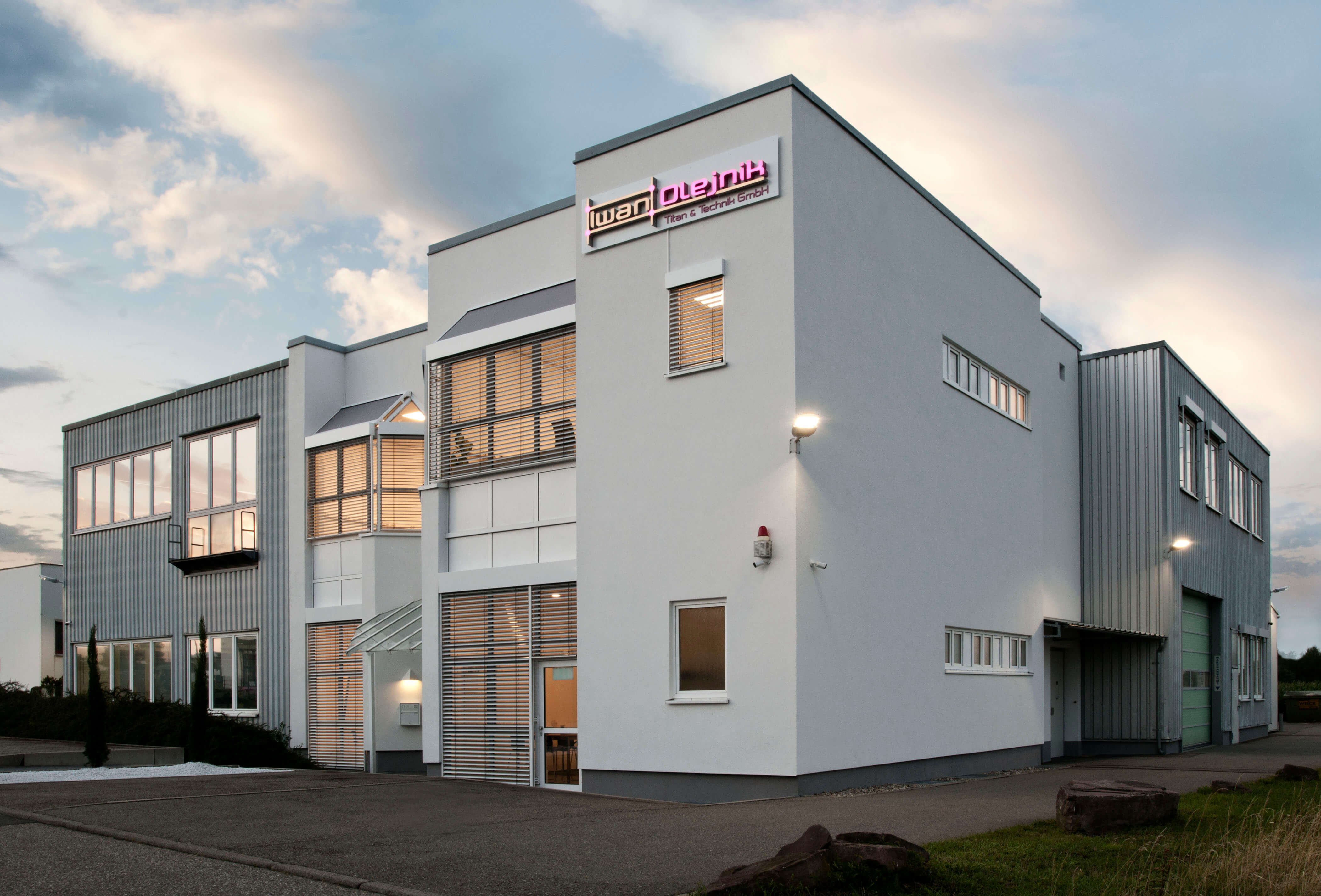 Firmengebäude Olejnik - CNC-Technik mittlerer Größe